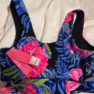 Lilly Pultizer large sports bra nwt